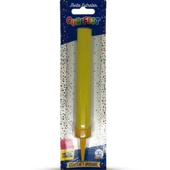 VELA FONTE ESTRELAR AMARELA