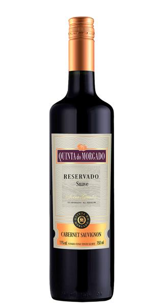 VINHO QUINTA MORGADO CAB SUAVE 750ML
