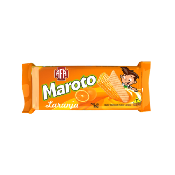 WAFER LARANJA MAROTO 26G