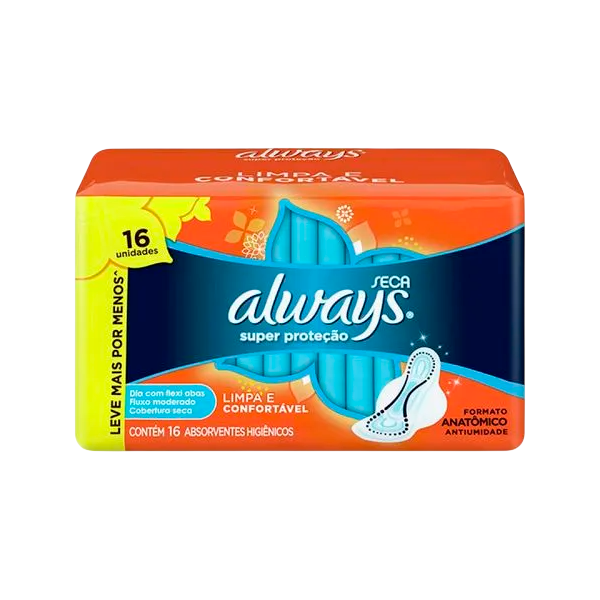 ABS ALWAYS BASICO SEC C/ABA 16UN