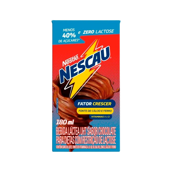ACHOC.LIQ NESCAU PRONTO ZERO LACT 180ML