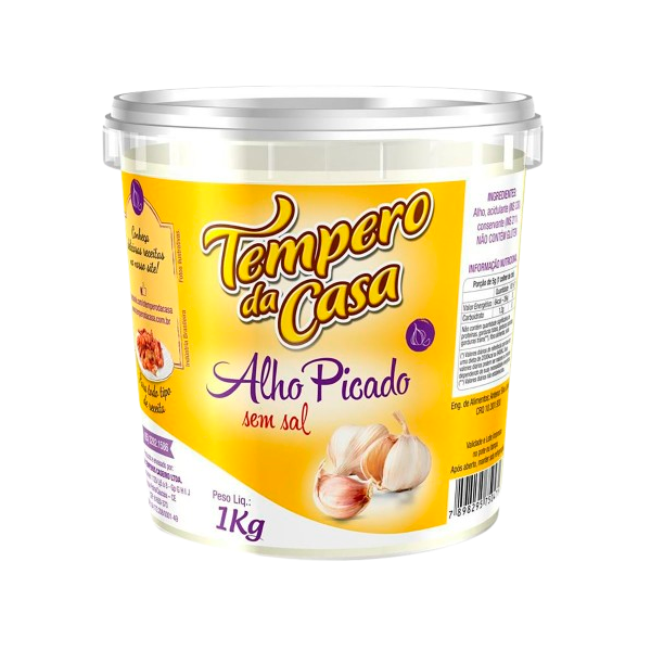 ALHO PICADO TEMP.CASA 1KG