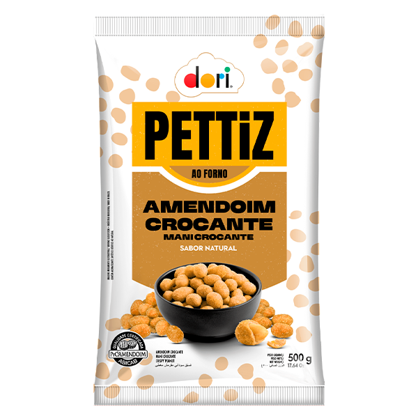 AMENDOIM PETTIZ NATURAL 500G