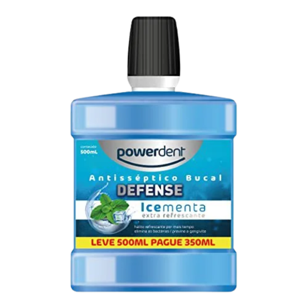 ANTI-SEPT POWERDENT ICE MENTA L500P350ML