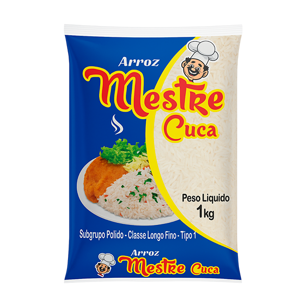 ARROZ MESTRE CUCA BRANCO 1KG
