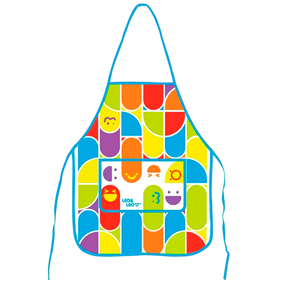 AVENTAL INFANTIL BLISTER LEO & LEO