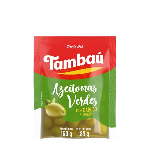 AZEITONA TAMBAU VERDE INT ALMOFADA 80G