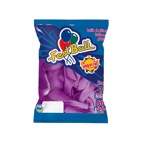 BALAO FEST BALL 7 IMPERIAL 50UN ROXO