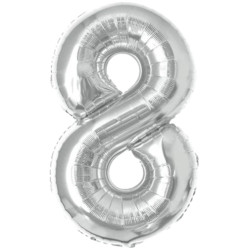 BALAO METAL PARTIUFESTA NUMEROS PRAT 8