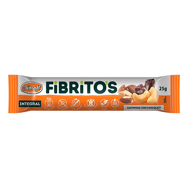 BARRA DE CEREAL FIBRITOS CAST/CHOC 25G