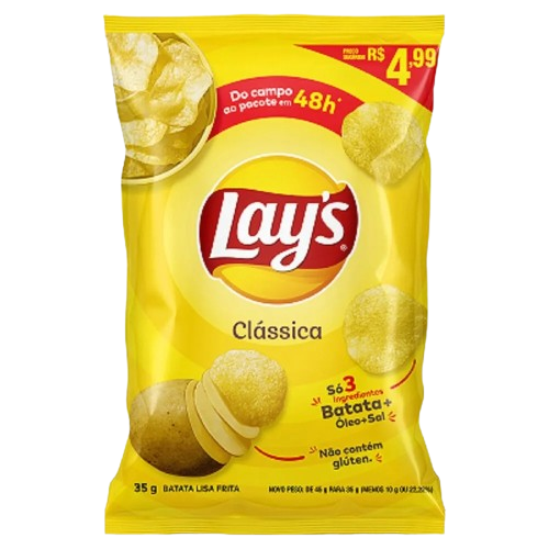 BATATA LAYS CLASSICA 35G