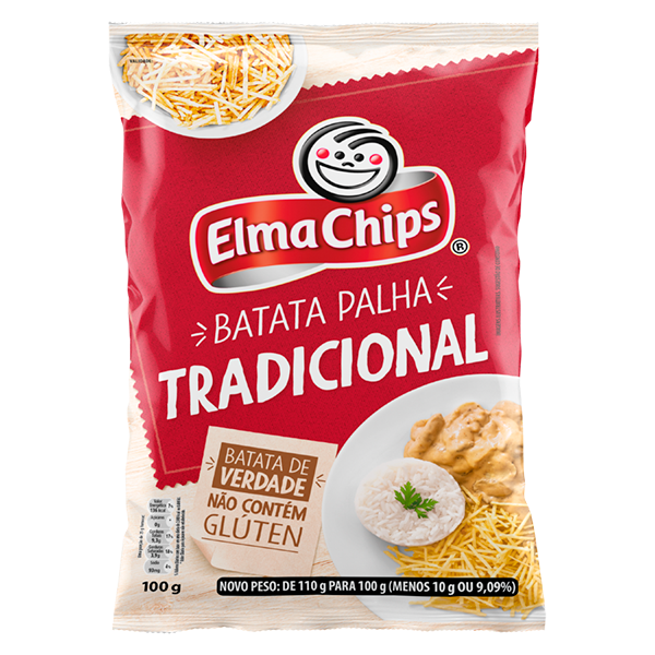 BATATA PALHA NA MESA TRADICIONAL DE 100G