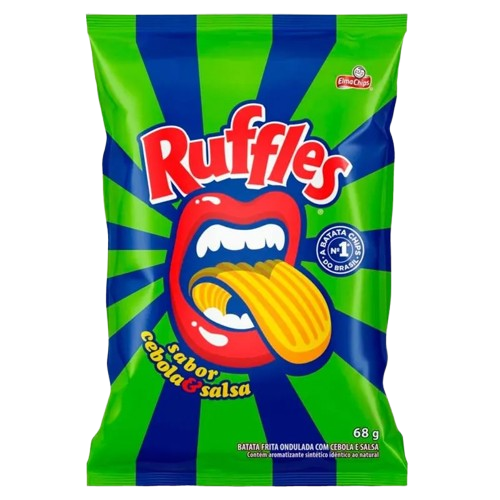 BATATA RUFFLES CEBOLA&SALSA 68G