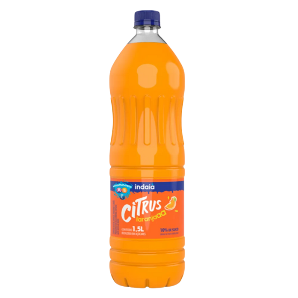 BEBIDA FRUTA INDAIA CITRUS LARANJA 1,5L