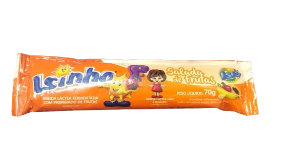 BEBIDA LACTEA ISINHO BANANA C/MACA 70G