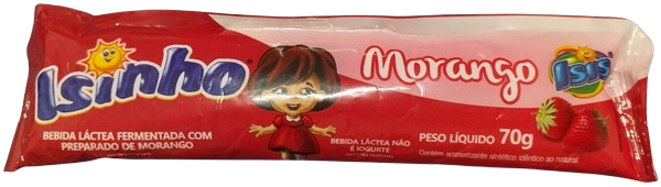 BEBIDA LACTEA ISINHO MORANGO 70G