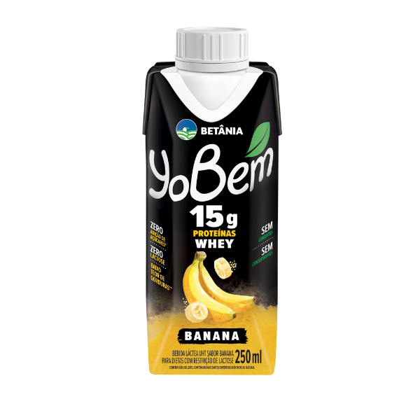BEBIDA LACTEA PROT YOBEM BANANA 250ML