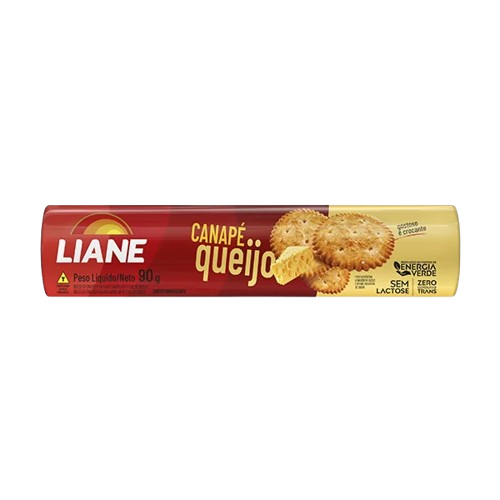 BISC CANAPE QUEIJO LIANE 90G