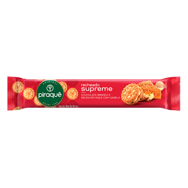 BISC RECH PIRAQUE SUPREME BRAN/MACA 80G