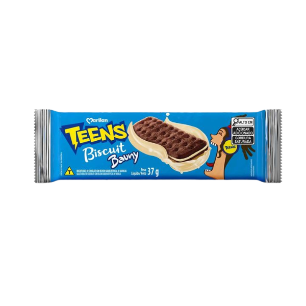 BISC RECH TEENS BISCUIT 37G BAUNY