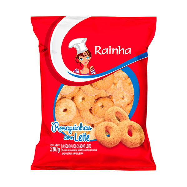 BISC ROSQUINHA RAINHA LEITE 300G