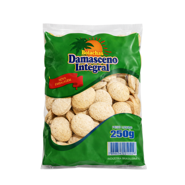 BOLACHA DAMACENO ACEBOLADA 250G