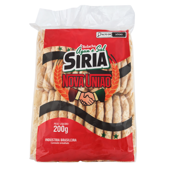 BOLACHA NOVA UNIAO SIRIA 200G
