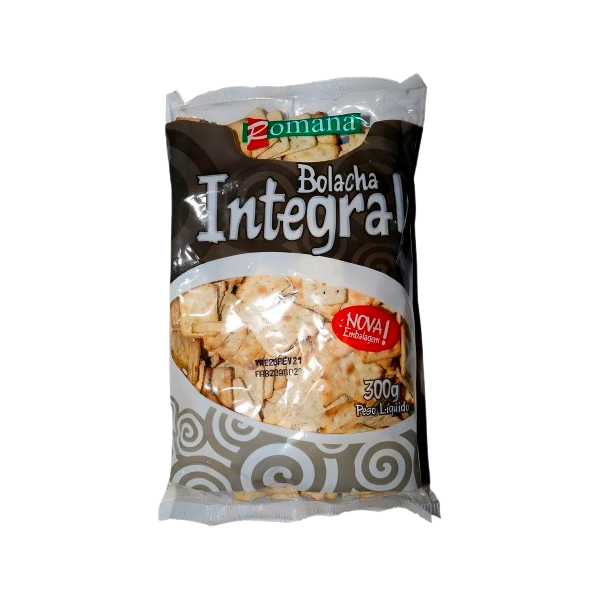 BOLACHA ROMANA 300G INTEGRAL