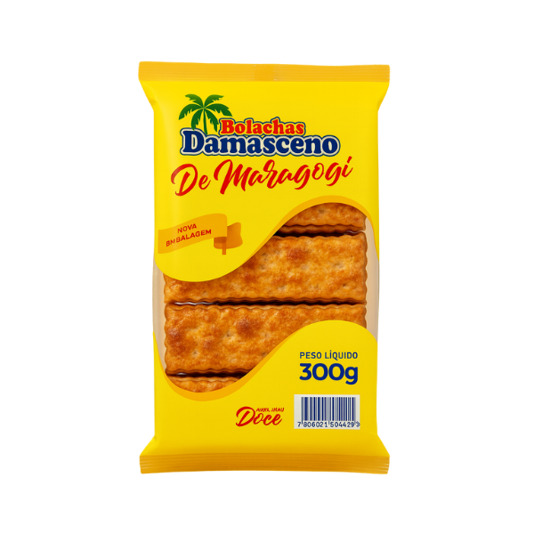 BOLACHAO DAMASCENO AMANTEIGADO 280G