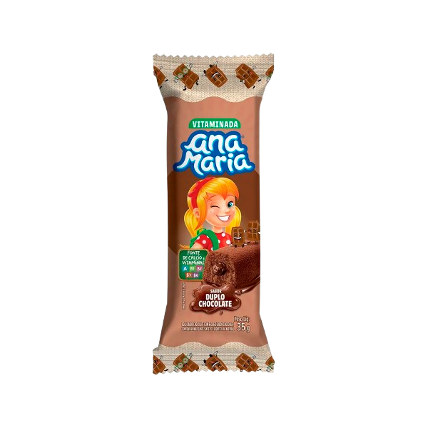 BOLINHO ANA MARIA DUPLO CHOC 35G