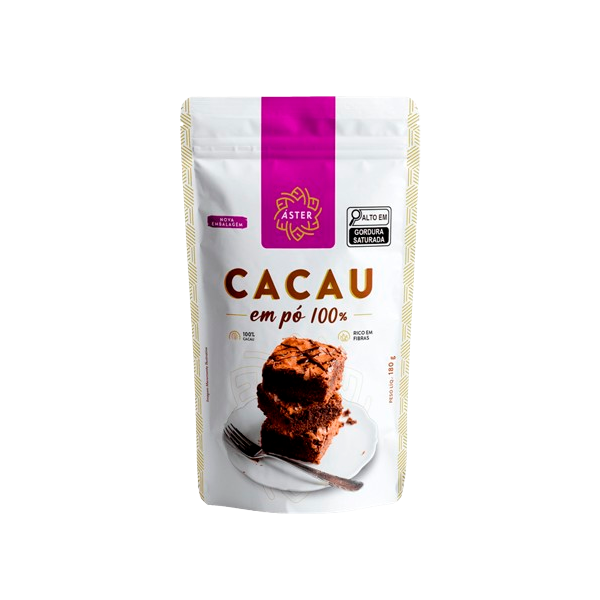 CACAU PO ASTER 100% 180G