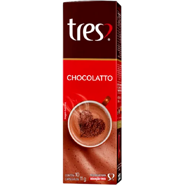 CAPSULA 3CORACOES  CHOCOLATTO 10X11G