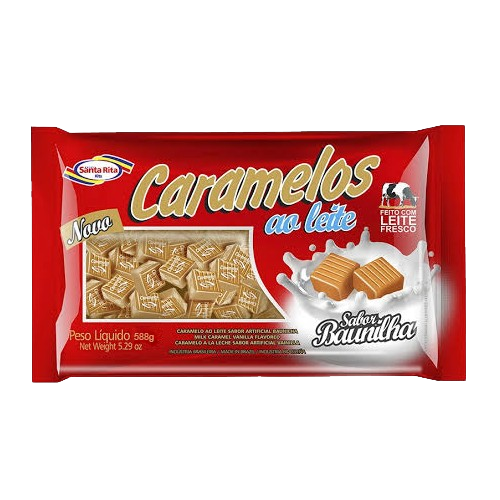 CARAMELO SANTA RITA MEIO A MEIO 588G