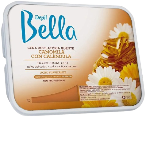 CERA P/DEPILACAO BEM BELLA CAMOMILA 380G
