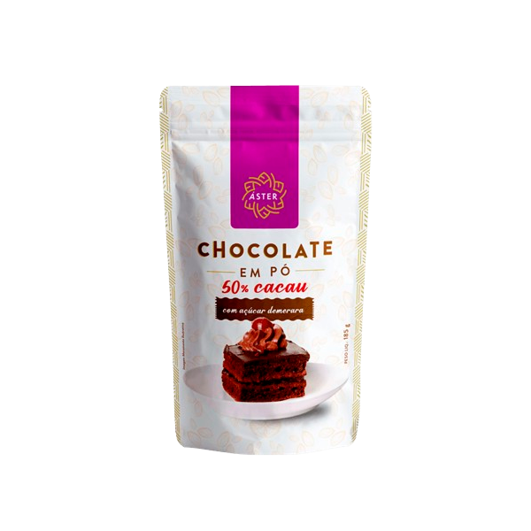 CHOC PO ASTER 50% CACAU 185G