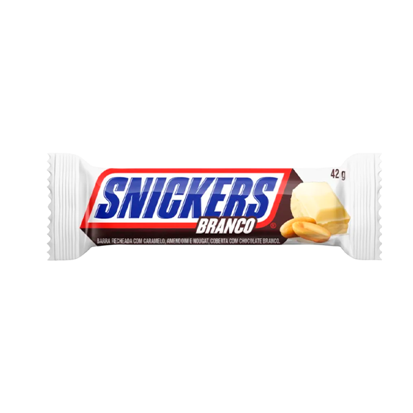 CHOC SNICKERS BRANCO 42G