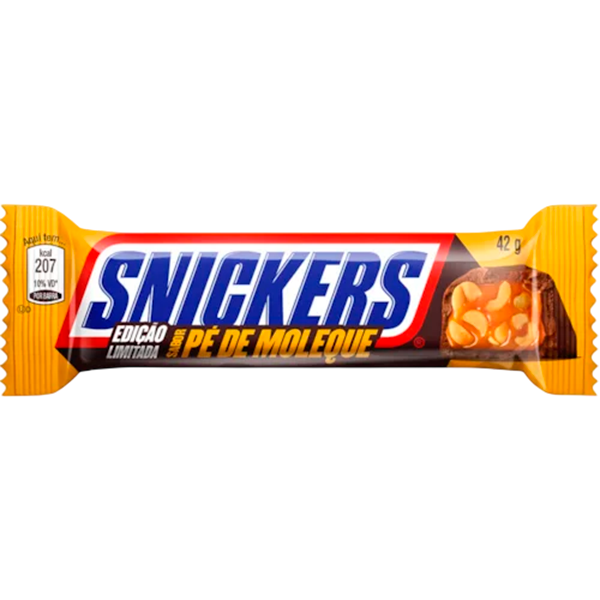 CHOC SNICKERS PE DE MOLEQUE 42G