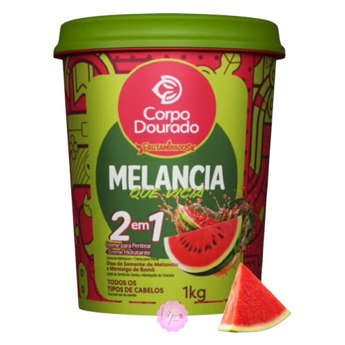 CR TRAT CORPO DOURADO MELANCIA 1KG