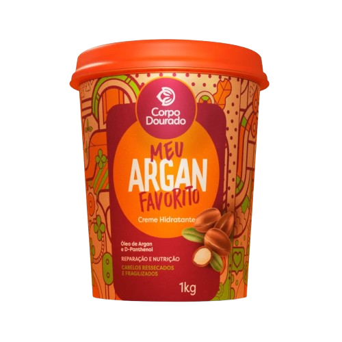 CR TRAT CORPO DOURADO MEU ARGAN FAV. 1KG