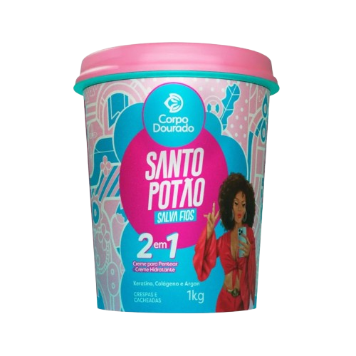 CR TRAT CORPO DOURADO SANTO POTAO 1KG