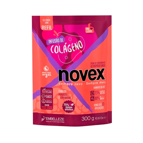 CR TRAT NOVEX REFIL COLAGENO 300G