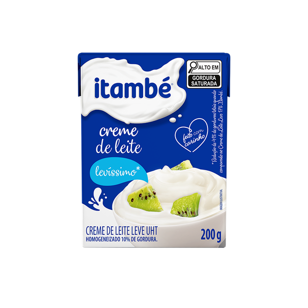 CREME DE LEITE TP ITAMBE LEVISSIMO 200G