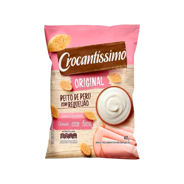 CROCANTISSIMO PEITO PERU C/REQUEIJAO 40G