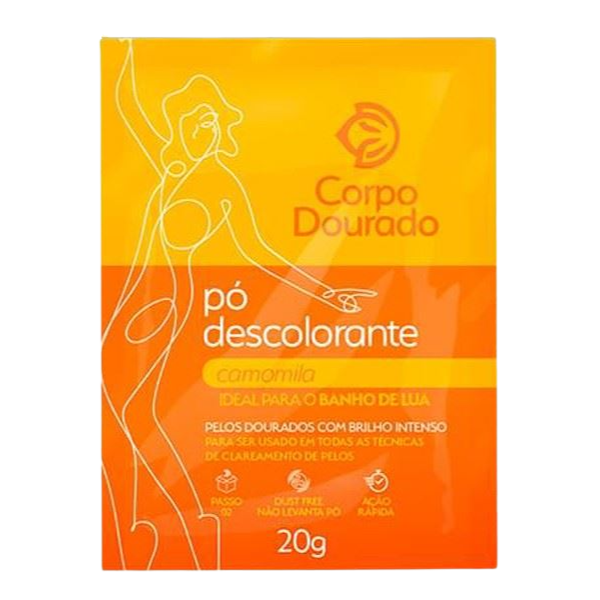 DESCOLORANTE C.DOURADO PO 20G CAMOMILA