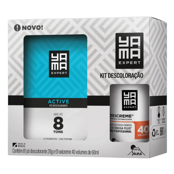 DESCOLORANTE YAMA PO 20G+AG.OXI 60ML ACT