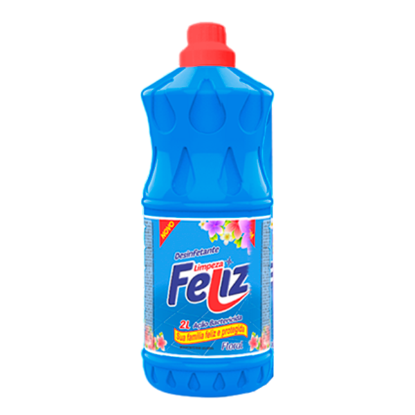 DESINF.LIMPEZA FELIZ 5L FLORAL