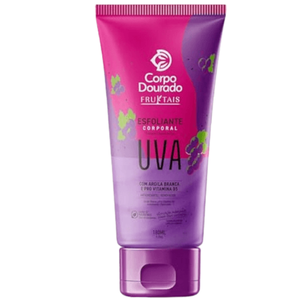 ESFOLIANTE CORP C.DOURADO 180ML UVA