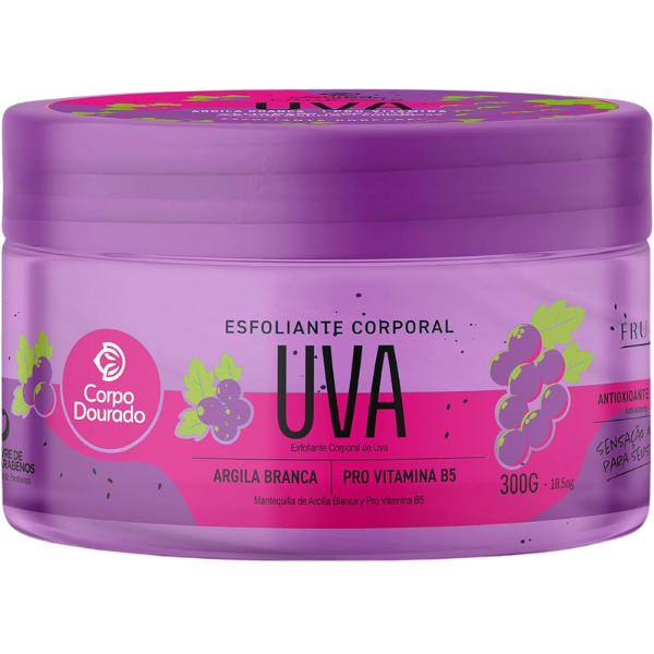 ESFOLIANTE CORP C.DOURADO 300G UVA