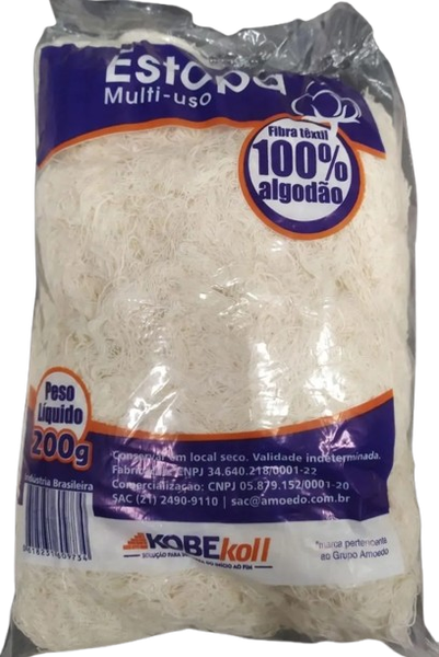 ESTOPA CRUA P/LIMPEZA MULT FACIL 200G