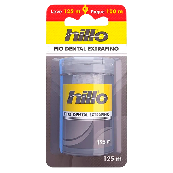 FIO DENTAL HILLO EXTRA FINO L125M P100M